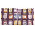 thumbnail image 7 of Yayeee Kitchen Curtains Tier Set of 2 Light Filtering 57"x24" Over Sink Window Panels, Purple Jam, 7 of 7