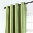 thumbnail image 2 of Tribeca Faux Silk Grommet Single Curtain Panel, 2 of 5
