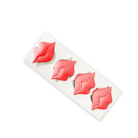 

3D Silicone Fondant Cake Molds Rose Flower Lips Heart Shaped Candy Molds Set for DIY Chocolate Making Cake Valentines Day