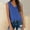 Blue, variant on Sleeveless Tops wide strap tanks Beach Vests Loose Fit Long Tank Tops Lounge Blouse Flowy Tank thick strap tank camisole tops for women sleeveless shirts for women Basic Shirts Light Blue S