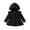 Black, variant on Usaibhir Toddler Baby Girl Clothes Jacket Coat Long Sleeve Solid Color Buttons Hooded Trench Coat Dress Fall Winter Outfit 9-24M