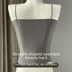 thumbnail image 3 of Camisola de seda de hielo con espalda descubierta para mujer, ropa interior antiexposición con almohadilla para el pecho, sujetador de una pieza sin costuras para verano, 3 of 4