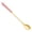 Pink, variant on Stainless Steel Coffee Spoon with Ceramic Handle, Mini Coffee Spoon, Small Dessert Spoons Tea Spoon for Cake Sugar Coffee, Small Stirring Spoon for Dessert, 1 Pc, 6.88x0.94"