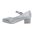 thumbnail image 5 of Badgley Mischka formal Sandals High Heels, Silver, Size: 12, 5 of 7