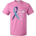 thumbnail image 3 of Inktastic Faith over Fear Hydrocephalus Awareness with Blue Ribbon T-Shirt, 3 of 5