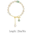 thumbnail image 6 of YOHAVEN Elegant Pearl Bracelet with Rhinestone Buckle, Stylish Pearl Bracelet for Women, Perfect for Weddings, Parties, Special Occasions & Gift for Girlfriends, Moms & Loved Ones, 6 of 6