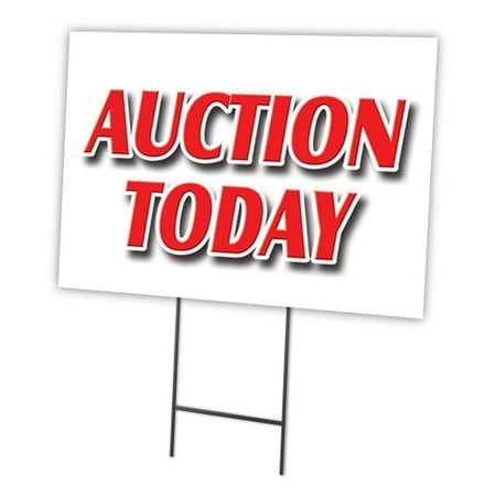 AMMO 12"x16" Yard Sign & Stake outdoor plastic coroplast window