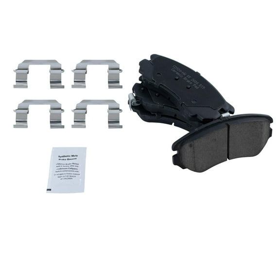TRQ Ceramic Brake Pad Front Set Kit for Soul Elantra Sonata Tiburon Tucson BFA73088