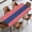 American Flag, variant on Rectangle Table Cloth Cover Waterproof Elastic Fitted Polyester Fitted Tablecloths for 4 Foot Tables for Indoor, Picnic, Camping, Outdoors