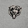 thumbnail image 2 of Men's Antigua  Heather Gray Chicago Bears Subtle Quarter-Zip Top, 2 of 2