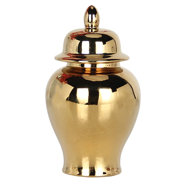 Ceramic Decorative Vase for Dried Flowers Office Tabletop Ornament