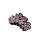 thumbnail image 4 of Clip de Pelo con Patrón de Flores de Cristal, Soporte de Caballo, Pasador para El Pelo, Joyería para El Cabello a La Moda para Mujer Rosado Baoblaze Garra de pelo de cristal de las mujeres, 4 of 6