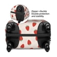 thumbnail image 4 of Kdxio Hand Drawn Strawberry Pattern Luggage Cover for Travel,Elastic and Durable,Fits 18-32 Inch,-No luggage included, 4 of 8