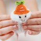 thumbnail image 4 of Gorro de punto para hámster, gorro decorativo para chinchilla, gorro de serpiente en miniatura, gorro tejido a mano para mascotas pequeñas., 4 of 8