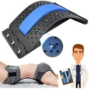 Pain Relief Stretcher, Spine Deck Back Stretcher for Lower Back, 4-Level Back Cracker | Back Popper Device | Lumbar Stretcher