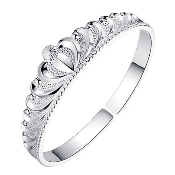 Waterproof Jewelry Sets Gifts for Womens Elegant Crown Open Bracelet Exquisite Craftsmanship Jewelry Wedding Wedding Birthday Gifts for Her Deals of the Day