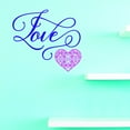 thumbnail image 1 of Custom Wall Decal Vinyl : Love Home Decor Picture Art 18 X 18, 1 of 1