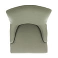 thumbnail image 5 of SAFAVIEH Lotus 19''H KD Side Chair Set of 2 Silver Nail Head Seamist Linen, 5 of 7