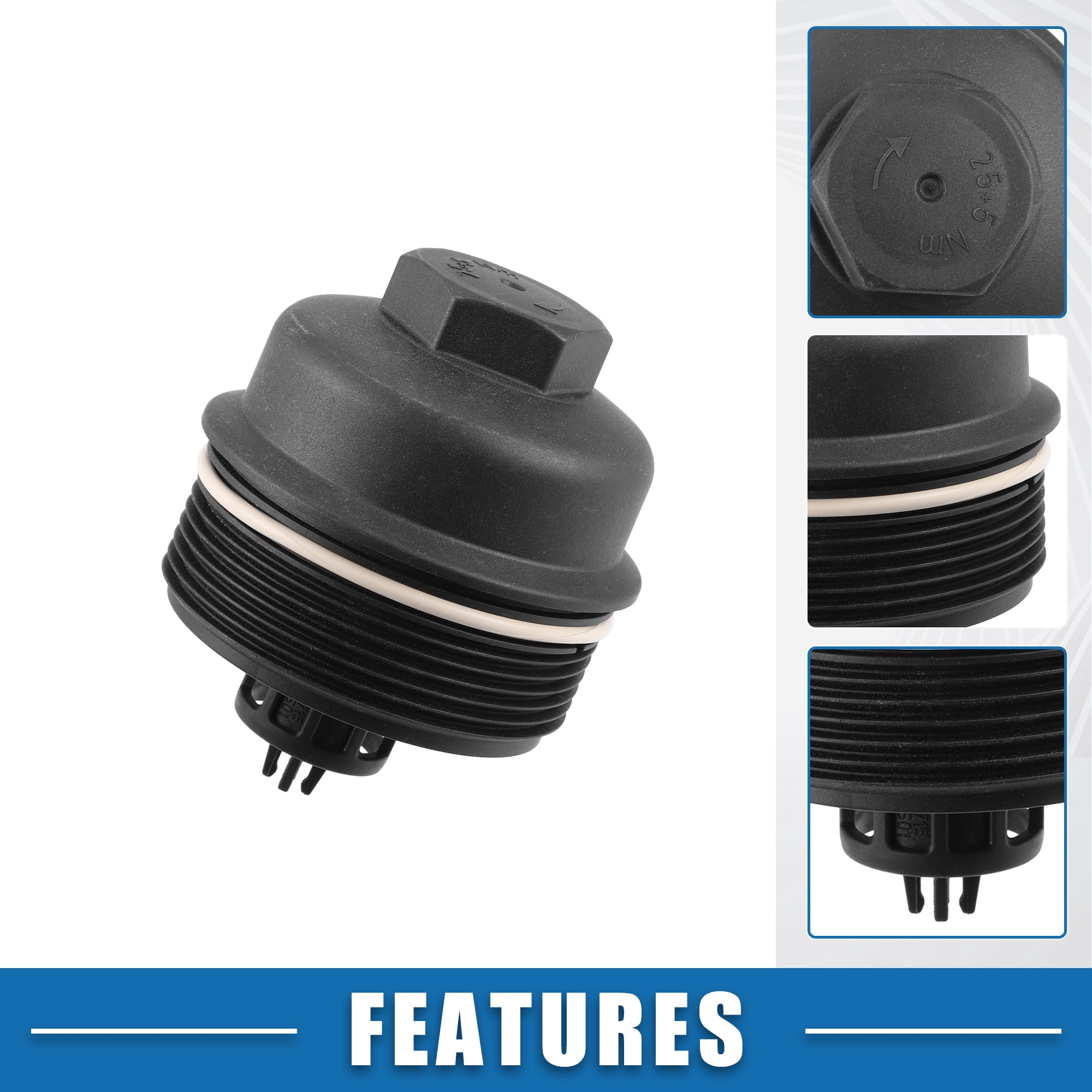 Engine Oil Filter Housing Cover Cap 11427625483 for BMW 316i F31 