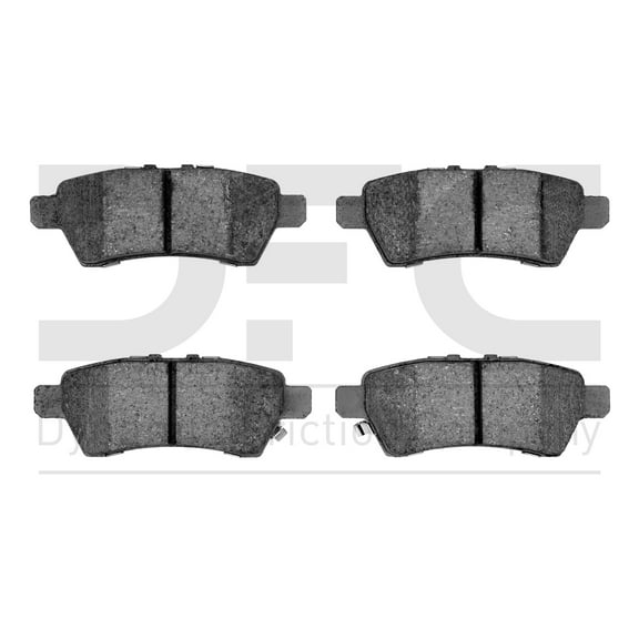 Dynamic Friction Company 5000 Advanced Brake Pads - Ceramic 1551-1101-00-Rear Set For 2005-2012 Nissan Pathfinder