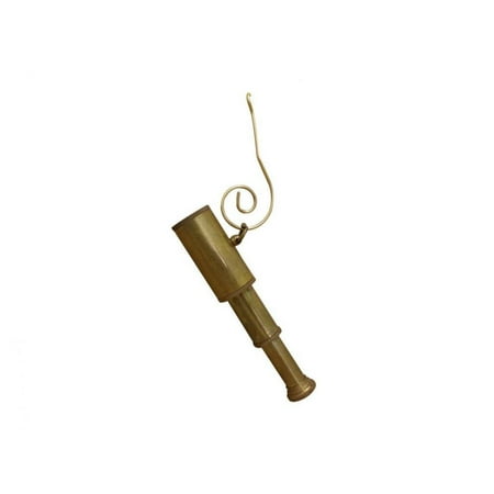 Telescope Ornament - Antique Brass Telescope Christmas Ornament 5