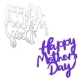 thumbnail image 3 of Happy Father's/Mother's Day Metal Cutting Dies DIY Decor Embossing, 3 of 8