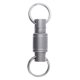 thumbnail image 1 of Llavero bidireccional, anillo para coche, aleación de titanio ligera, accesorio para llave, regalo de vacaciones Hugtrwg  Para estrenar, 1 of 4
