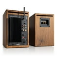 thumbnail image 2 of Audioengine HD5 Powered Bluetooth Bookshelf Speakers - Pair (Veneer Walnut), 2 of 9