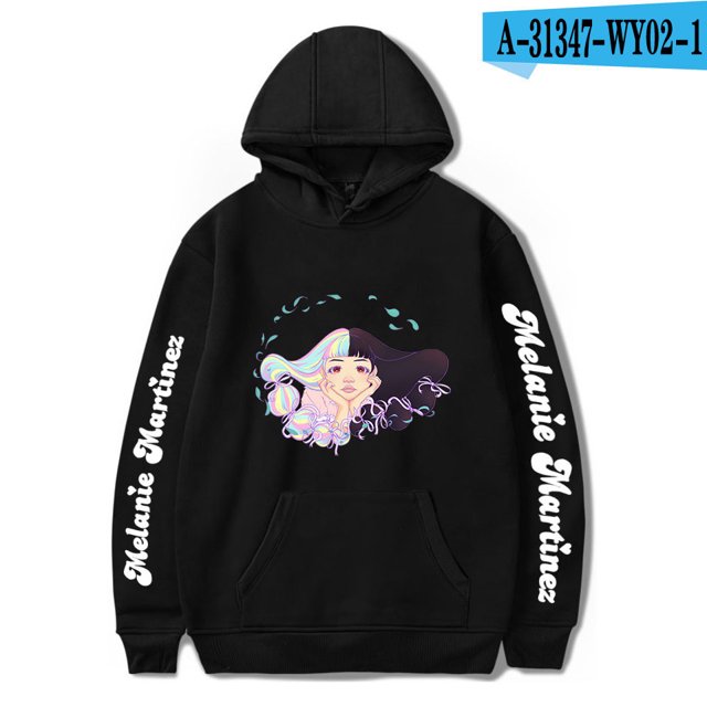 Nueva sudadera con capucha holgada de moda con estampado 2D de Melanie Martinez para hombres y mujeres
