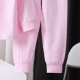 thumbnail image 5 of TOWED22 Toddler Boys Girls Pajamas 2-Piece Kids Pjs Set Soft Stretchy Long Sleeve Top and Pants for Fall and Winter 3 6 9 12 18 24 Months 2 3 4 5 6 7 8 9 Years(Light Pink,7-8 Y), 5 of 6