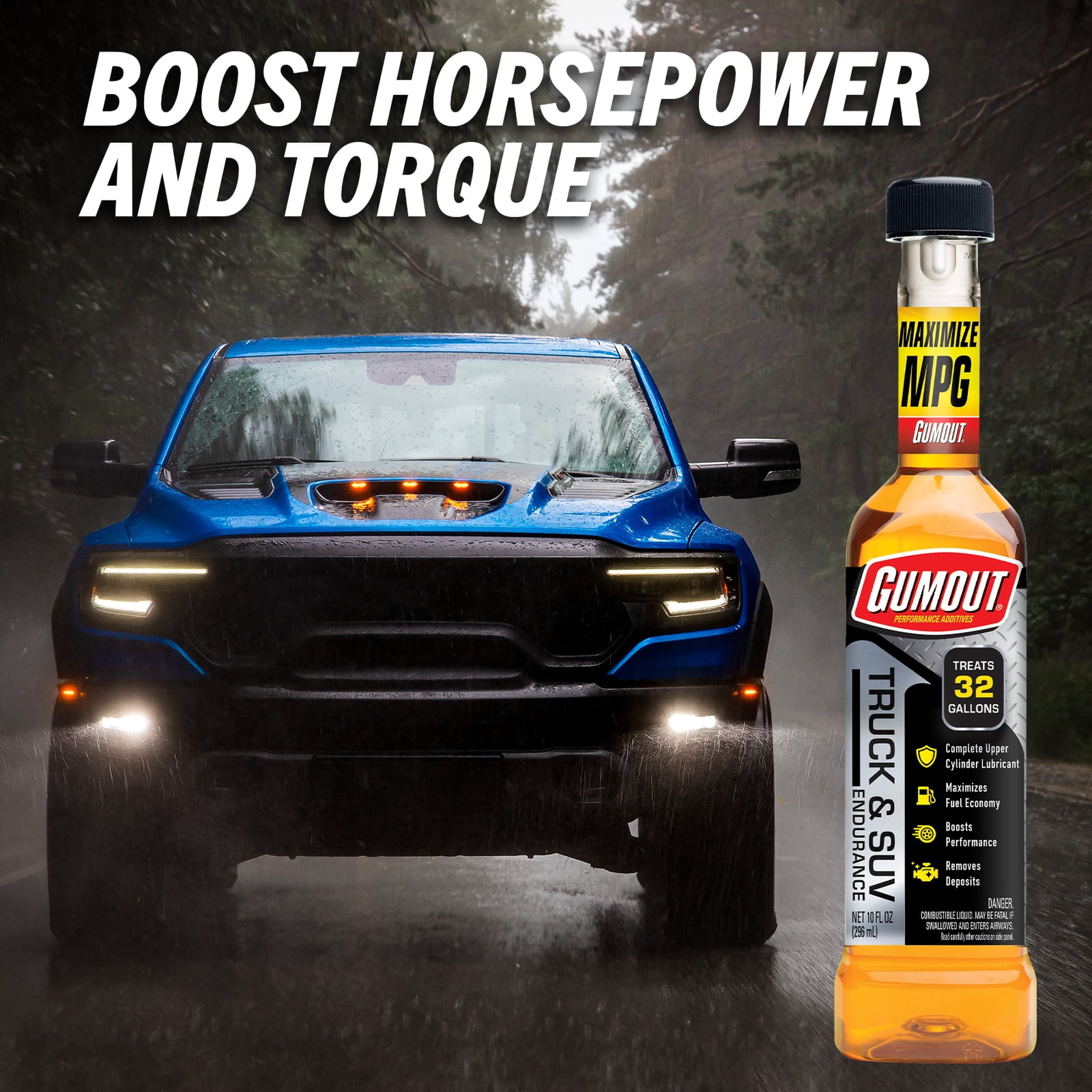 Gumout Truck & SUV Endurance 510397W – Advanced Fuel System Protection for Heavy-Duty Performance