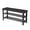 Black, variant on Hassch 3-Tier Bamboo Shoe Rack Bench, 35.4" Entryway Storage Organizer in White - Space-Saving Design, Easy Assembly