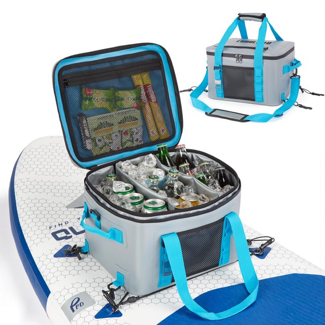 Bolsa Térmica Impermeable CAMULAND 25L para Paddleboard con Capacidad para 30 Latas