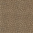 thumbnail image 1 of Ahgly Company Machine Washable Indoor Square Transitional Black Brown Area Rugs, 6' Square, 1 of 7