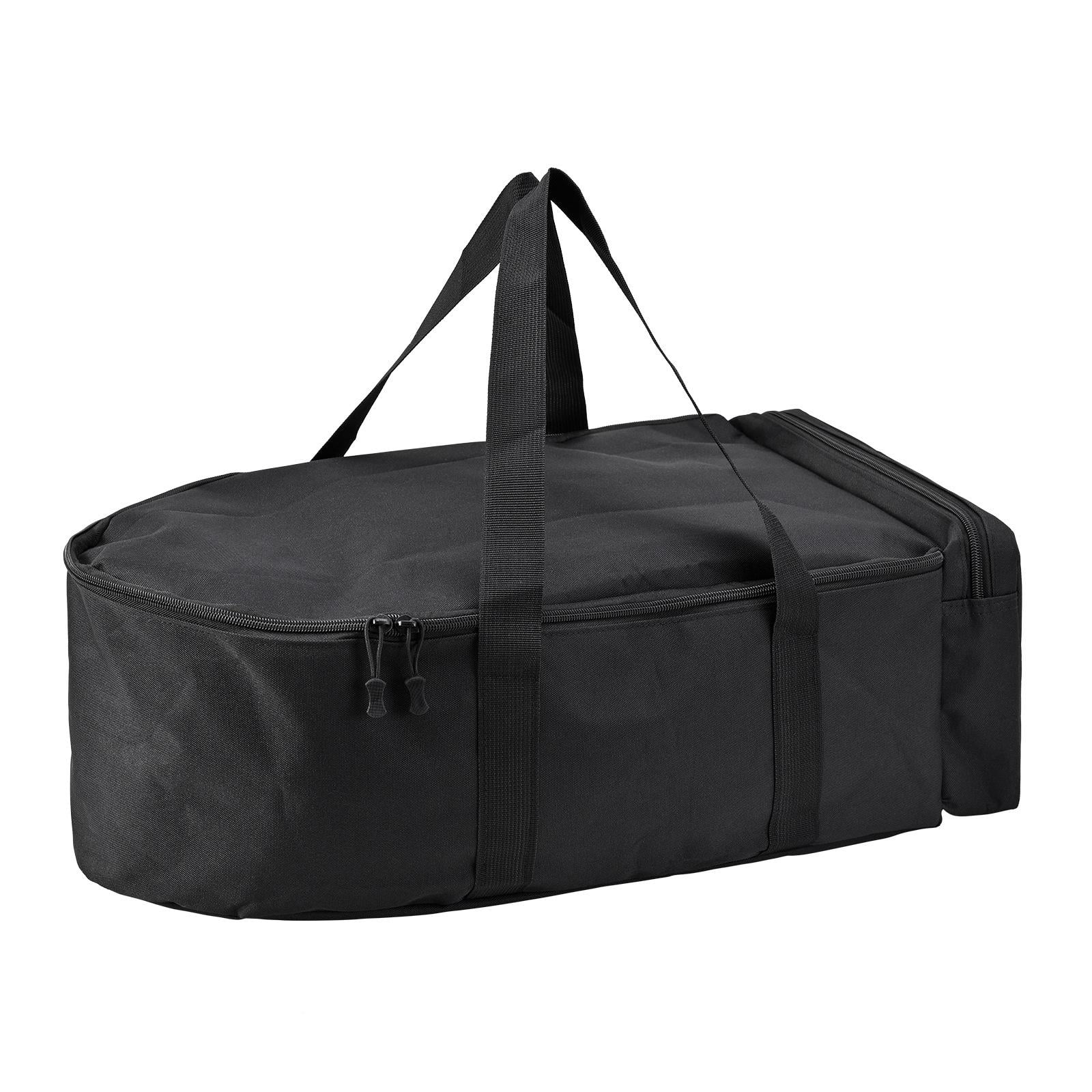 koolsoo Tackle Bag Accessories Fishing Gear Bag for Boat Backpacking Enthusiast Black