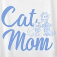 thumbnail image 2 of Women's Aristocats Mother's Day Cat Mom Kittens  Scoop Neck White 2X Large, 2 of 4
