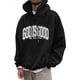 thumbnail image 3 of WILLBEST Sudaderas para Hombre, Otoño e Invierno, Talla Grande, sin Capucha, Moda, Prenda Superior, Sudadera De Gran Tamaño con Cuello Redondo Chica, 3 of 3