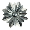 thumbnail image 2 of HAMPTON ART GALVANIZED LAYERED ROUNDED FLOWER 4.25", 2 of 2