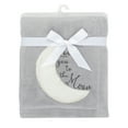 thumbnail image 5 of Lambs & Ivy Goodnight Moon Gray Appliqued and Embroidered Fleece Baby Blanket, 5 of 8