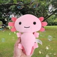 thumbnail image 5 of Peluche de ajolote kawaii de 2,25 m (7,9 pies, rosa), 5 of 5