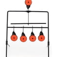 thumbnail image 3 of 5 Targets Self Resetting Air Shooting Metal Target Set for Practice Playing (Black), 3 of 5