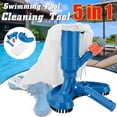 thumbnail image 2 of Irfora 5 en 1 Aspirador de piscina Herramienta de limpieza Cabeza Fuente de succión Bañera de hidromasaje Cepillo de vacío Juego de cepillos de vacío para estanque de peces Irfora Limpiafondos, 2 of 5