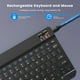 thumbnail image 5 of Teclado universal compatible con Bluetooth para Android, iOS, iPad, teclado inalámbrico portátil delgado con Bluetooth para tableta y teléfono, 5 of 5