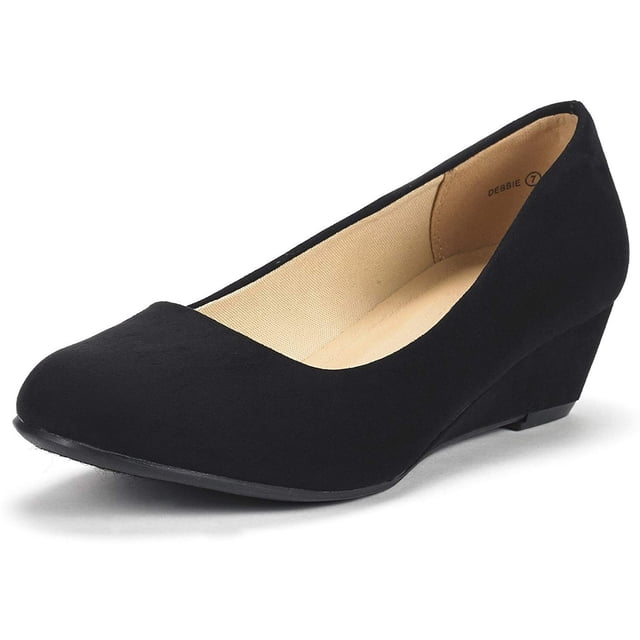 Dream Pairs Zapatos de tacón medio de mujer Debbie Dream Pairs DEBBIE