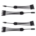 thumbnail image 4 of Solar Panel Photovoltaic Branch Parallel Cable, 1000VDC 2 Set Solar Wire Male Female Connector Waterproof 30A  For Replacement PV LTY2,PV LTY3,PV LTY4, 4 of 8