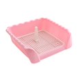 thumbnail image 3 of Orinal portátil para perros Yinane con protección de pared Rosado, 3 of 8
