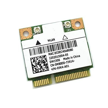 Atheros AR5B125 802.11b/n Half-Height Wireless Mini PCI-E