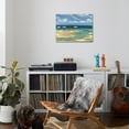 thumbnail image 4 of Art.com Umbrella Beachscape III Stretched Canvas Print Wall Art by Paul Brent, 32" x 24", 4 of 4