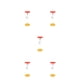 thumbnail image 1 of Toystoory 12 piezas de conector de diapositivas de de línea de pesca con broches de presión de agua salada Type2 NO2, 1 of 6