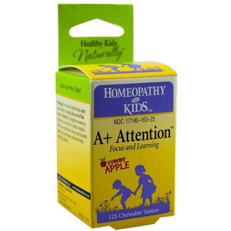 Herbs For Kids A+ Attention Tablet, 125 CT